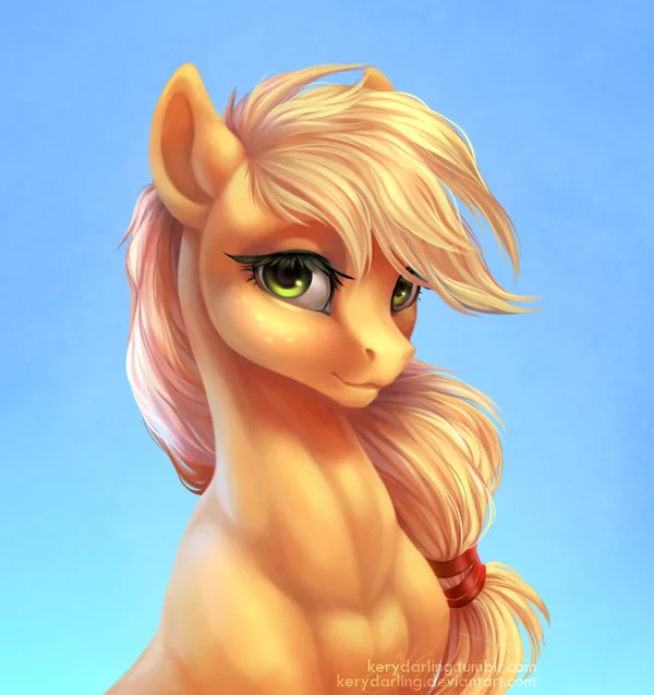 Жока... - My Little Pony, Applejack, PonyArt, Арт, DeviantArt