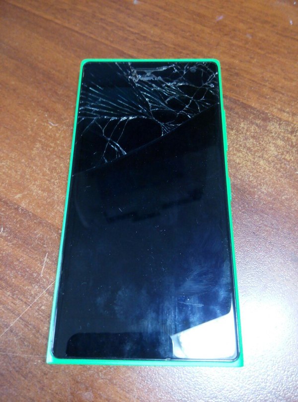 Glass plywood on Nokia Lumia 730 - My, Repair, Hobby, Repairers Community, Hey, Longpost