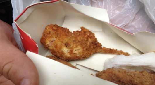 The fried rat story at KFC continues - Continuation, Fast food, Longpost