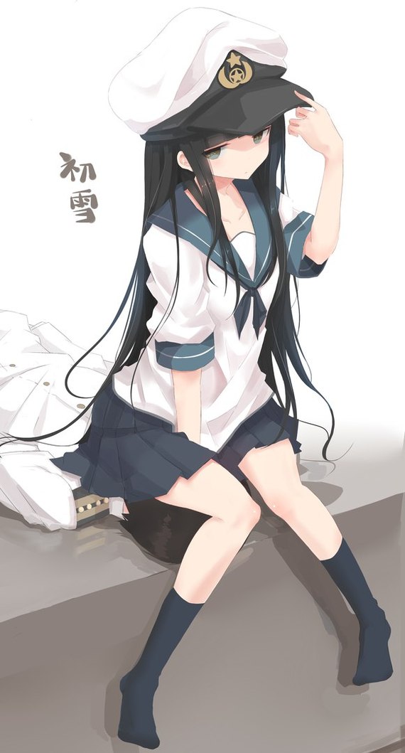 Hatsuyuki - Anime, Kantai collection, Hatsuyuki, Anime art