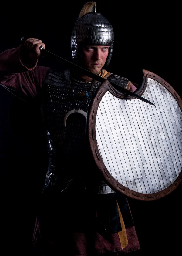 Scythian warrior - My, , , Forging, Reconstruction, Scythians, Armor, Helmet, Longpost