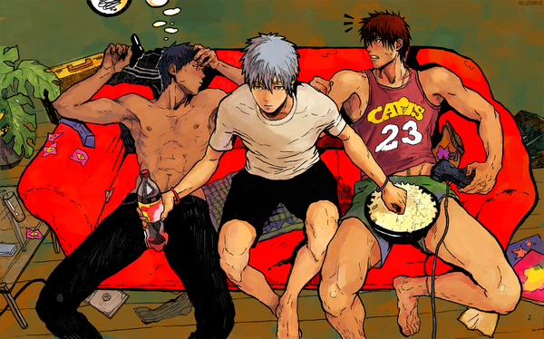 There is nothing better than spending time with friends! - friendship, Fun, Anime, , Yaoi, Kuroko no Basuke