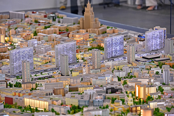 New layout of Moscow at the All-Russian Exhibition Center - Layout, Moscow, VVC, Longpost