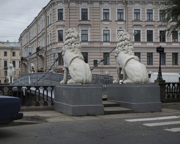 Львиные пoпы - Моё, Санкт-Петербург, Львиный мостик