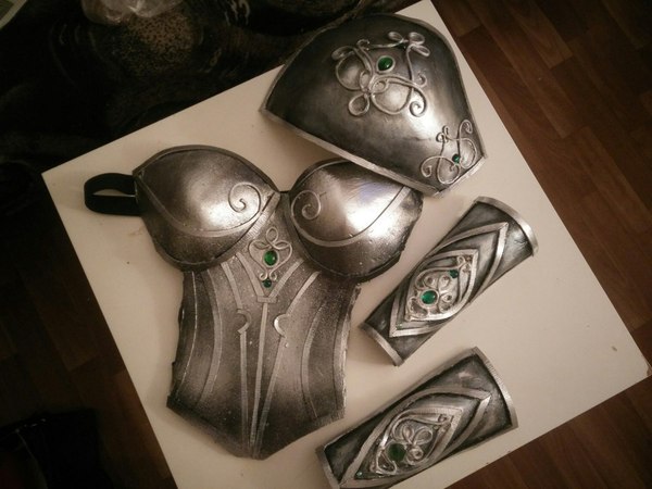 Armor - My, My, Handmade, Armor, Longpost