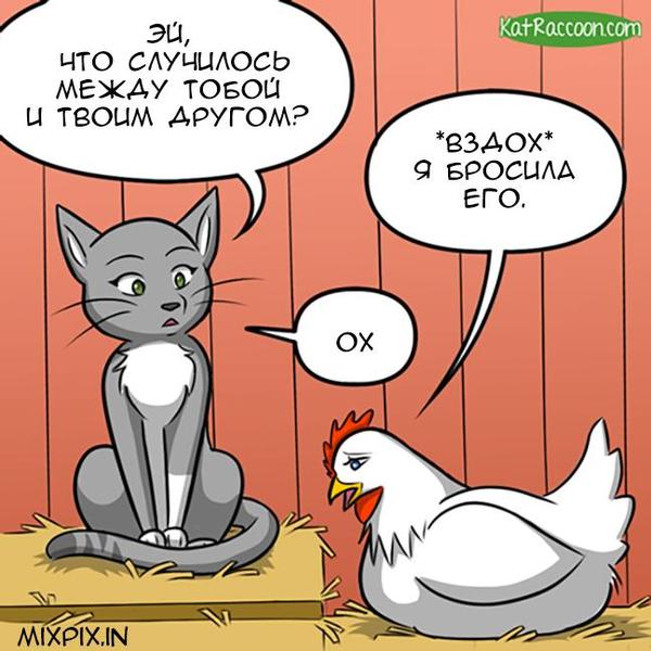 chicken drama - Comics, GIF with background, GIF, Longpost