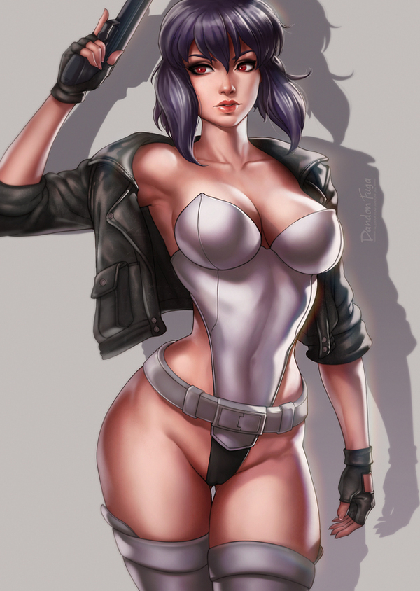 Motoko - NSFW, Art, Anime, Anime art, Ghost in armor, Kusanagi motoko, Dandonfuga