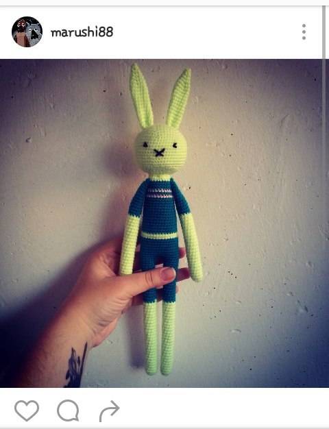 Looking at night.. - My, Obsession, Mint, Rabbit, Toys, Handmade, With your own hands, Night