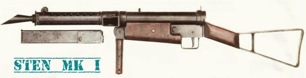 British legend: the STEN submachine gun - Weapon, Weapon, Longpost, Submachine gun, Sten