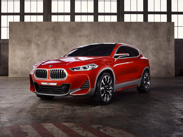 BMW Concept X2 только что был представлен в Париже! - Авто, BMW, Концепт, Дизайн, Красный, Длиннопост