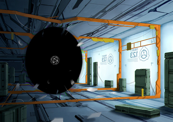 SCP-123 "Удерживаемая маленькая чёрная дыра"