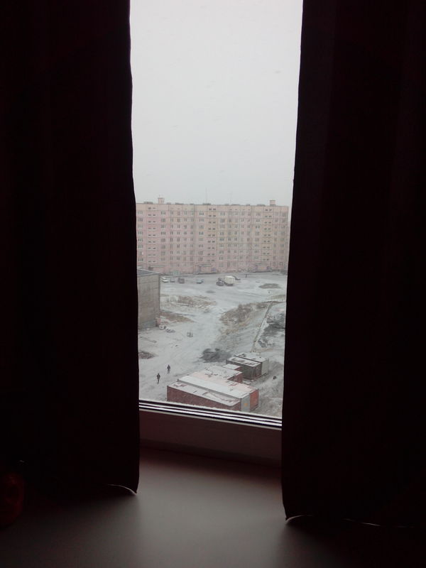 Winter has come - My, Winter, Norilsk, Talnakh