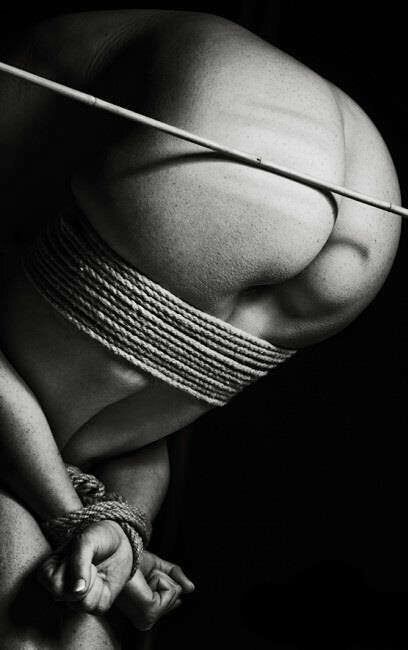 Shibari. Fluffy #29 - NSFW, Shibari, Plump, Boobs, Booty, Hips, Binding, Longpost