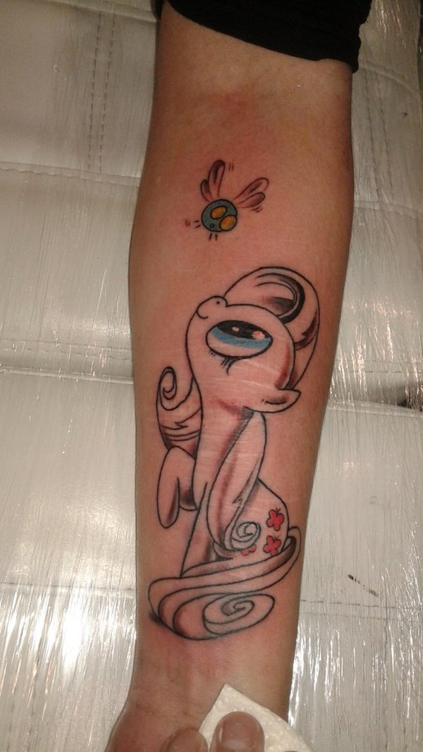   . My Little Pony, , Tattoo, Fluttershy, 