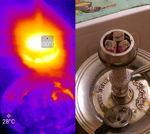 Чуть-чуть тепловизора Тепловизор, Кот, Seek thermal, Арубз, Печь, Кальян, Фен, Вода, Длиннопост