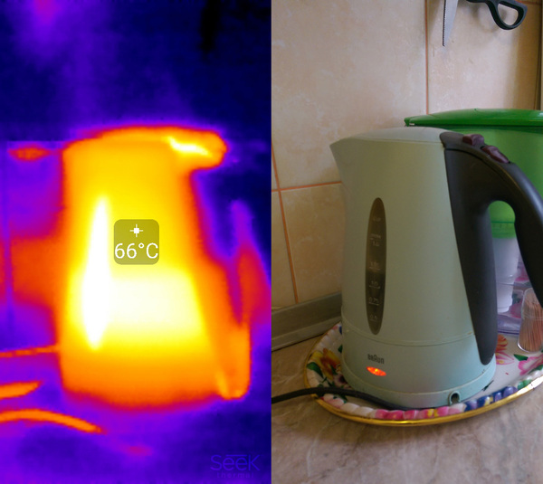 Чуть-чуть тепловизора Тепловизор, Кот, Seek thermal, Арубз, Печь, Кальян, Фен, Вода, Длиннопост