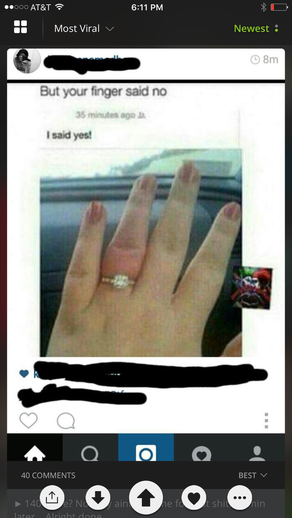 I said yes - Ring, Wedding ring, Fingers, Yes, Not, Answer, Photo