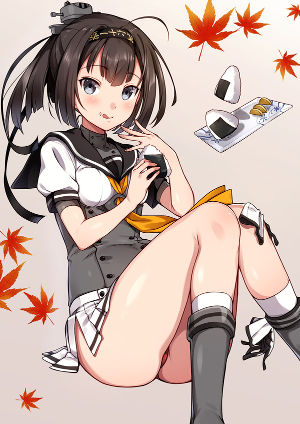 Akizuki в честь 3000-ного подписчика сообщества - Аниме, Anime Art, Kantai Collection, Akizuki