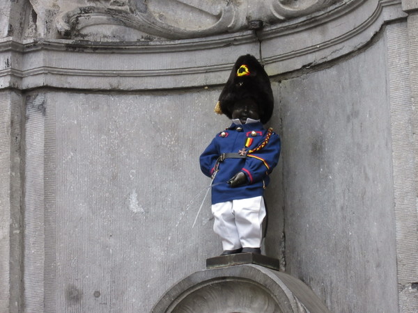 Manneken Pis as you have never seen him - My, Belgium, Fountain, Longpost