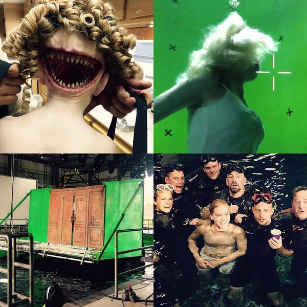 Фотографии со съёмок фильма «Дом странных детей Мисс Перегрин»