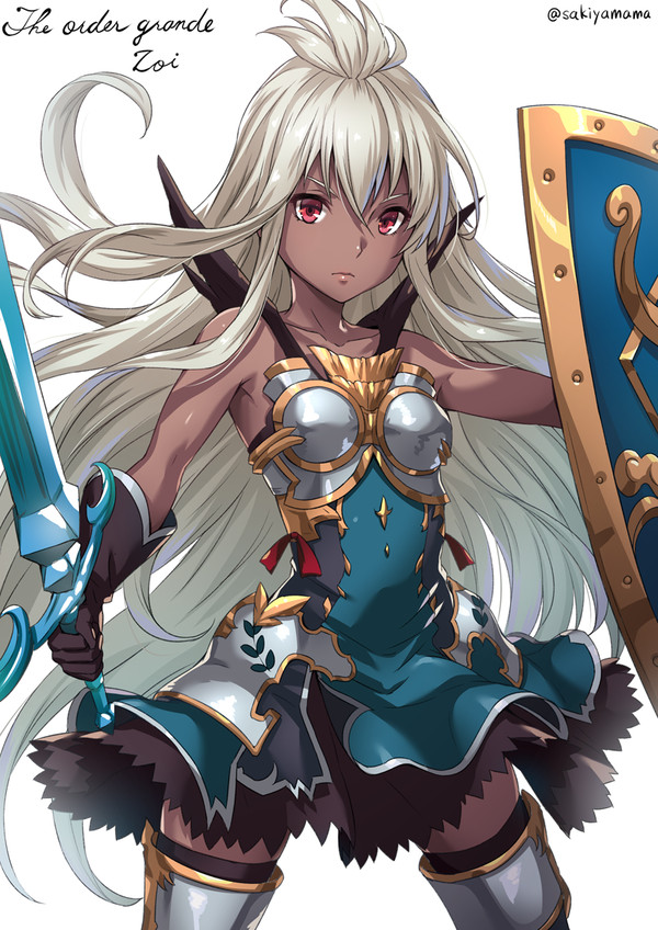 Anime Art - Аниме, Anime Art, Granblue Fantasy, The Order Grande