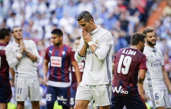 Ronaldo repeated the anti-record by scoring 1 goal after 4 matches of the championship of Spain - news, Football, Sport, Cristiano Ronaldo, Anti-record