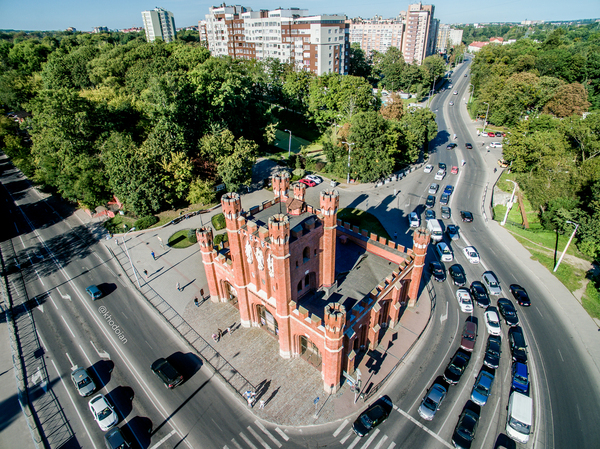 Kaliningrad. - My, Kaliningrad, Quadcopter, Architecture