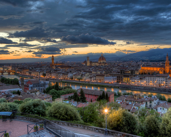 Night, Tuscany - Landscape, Tuscany, Italy, The photo, Night