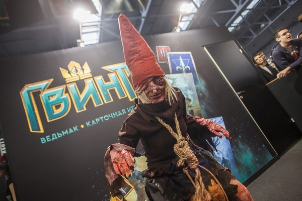Igromir. Gwent. CD PROJECT RED. - My, Gwent, Igromir, Cosplay, Witcher, Love, Poland, Longpost