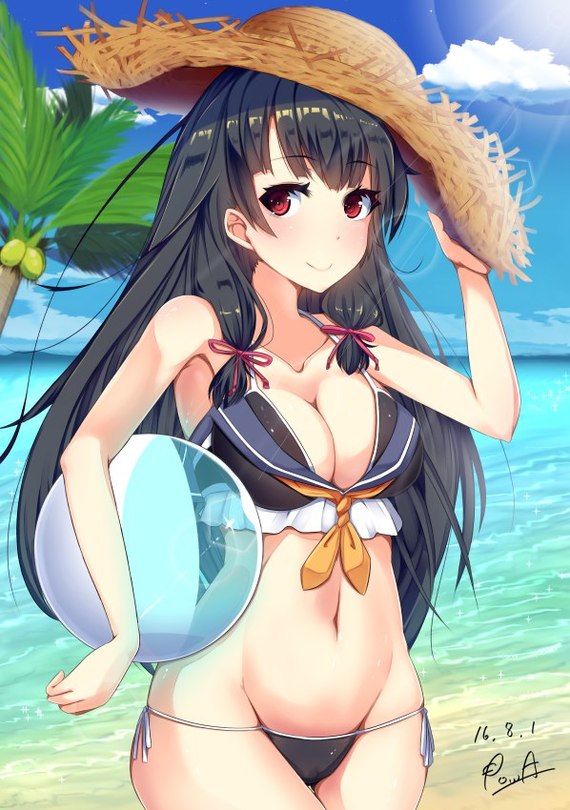 Isokaze - Anime, Kantai collection, Isokaze, Anime art