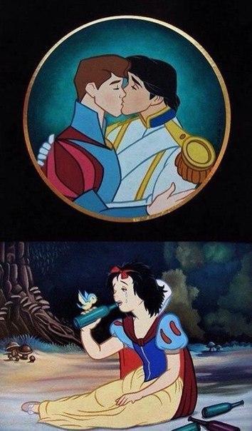 New realities of Snow White - LGBT, Story, In contact with, Realities, Snow White