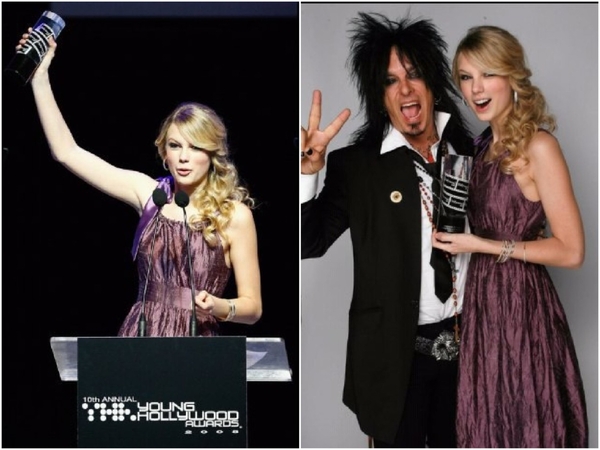 В 2008 году «Young Hollywood Awards» вручил Тейлор Свифт награду «Суперзвезда будущего» и они явно были правы