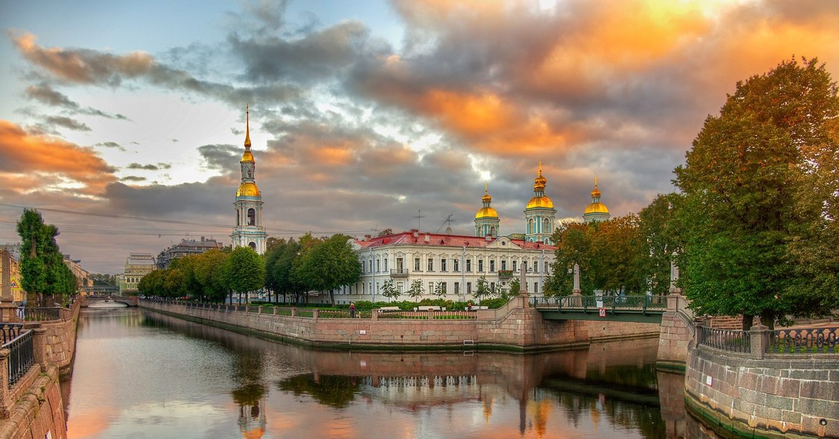 Каналы высокого разрешения. Санкт-Петербург. Осень в Питере. Питер осенью. Россия пейзажи Питер.