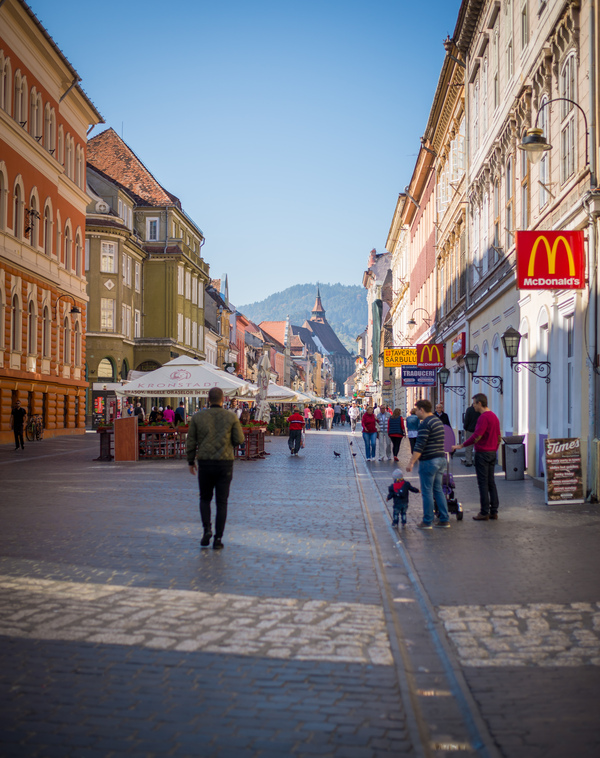 In the last post, I was asked to post pictures of the city where I live. - My, Photo, Brasov, Romania, Longpost