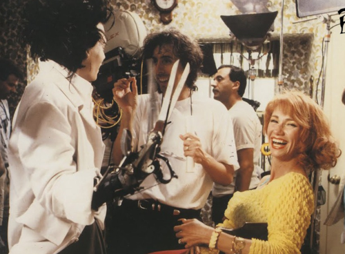 Behind the scenes of Edward Scissorhands - Movies, Behind the scenes, Edward Scissorhands, Tim Burton, Johnny Depp, Winona Ryder, The photo, , Longpost