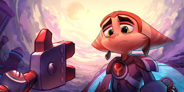 Time to say goodbye Ratchet and clank, DeviantArt, Shira-hedgie, Crack in Time