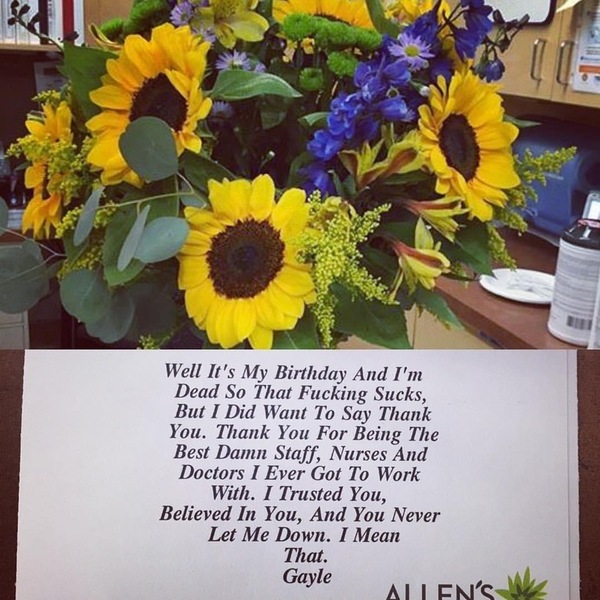 Босс моей сестры умерла несколько месяцев назад,