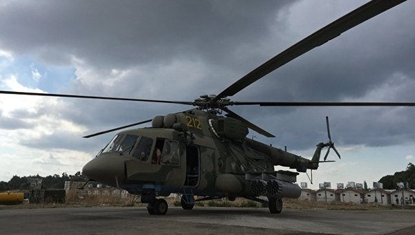 ISIS militants fired on Russian Mi-8, delivering humanitarian aid to Hama - Events, Politics, Russia, Syria, Mi-8, Humanitarian aid, Craftsmanship, Риа Новости