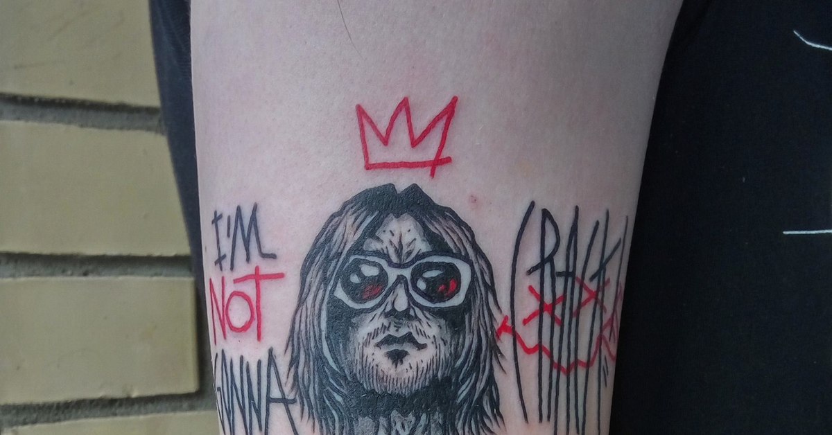 Nirvana tattoo эскиз