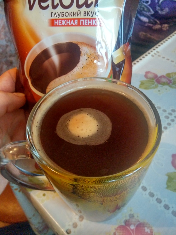 Delicate foam - My, Coffee, Foam, Expectation and reality