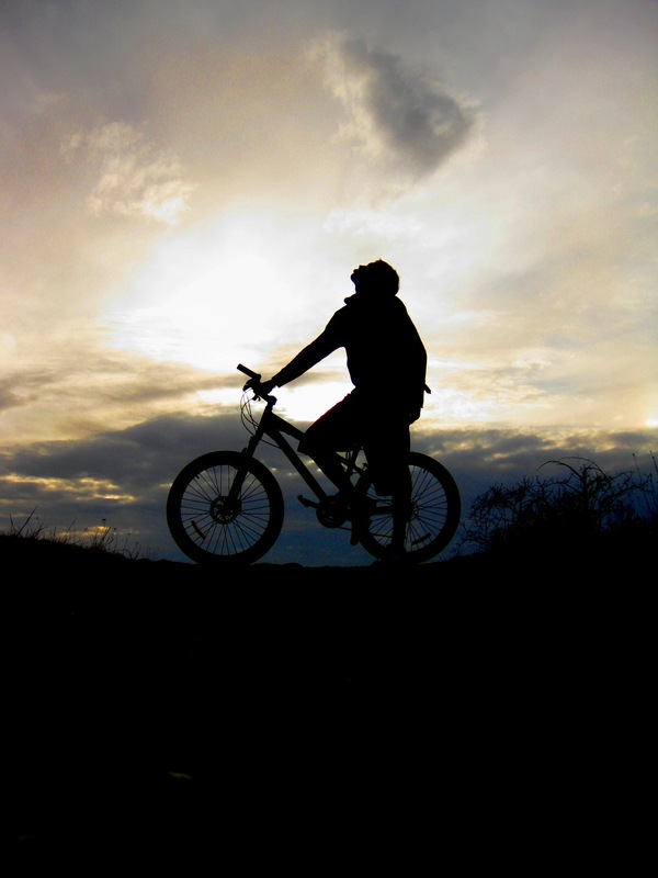 Dawn on a bike - My, A bike, dawn, Nature