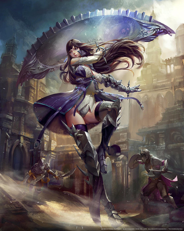 Mobius Final Fantasy - Meir - Art, Games, Final Fantasy, Yu Cheng Hong