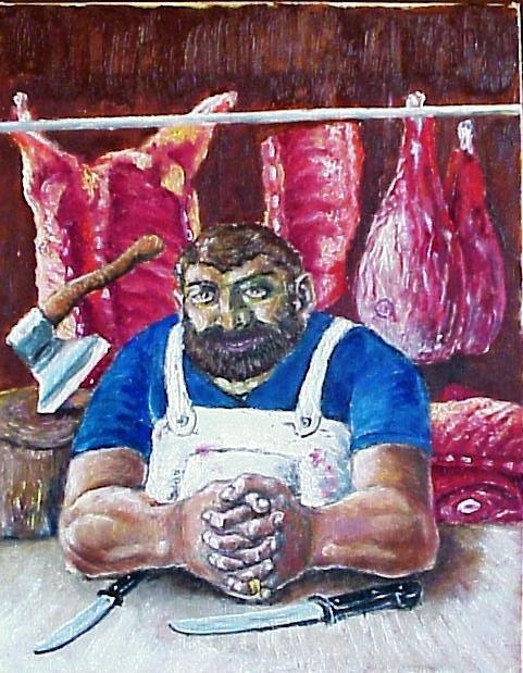 big butcher - My, Meat, Butcher, Russia, Story, Craftsmanship