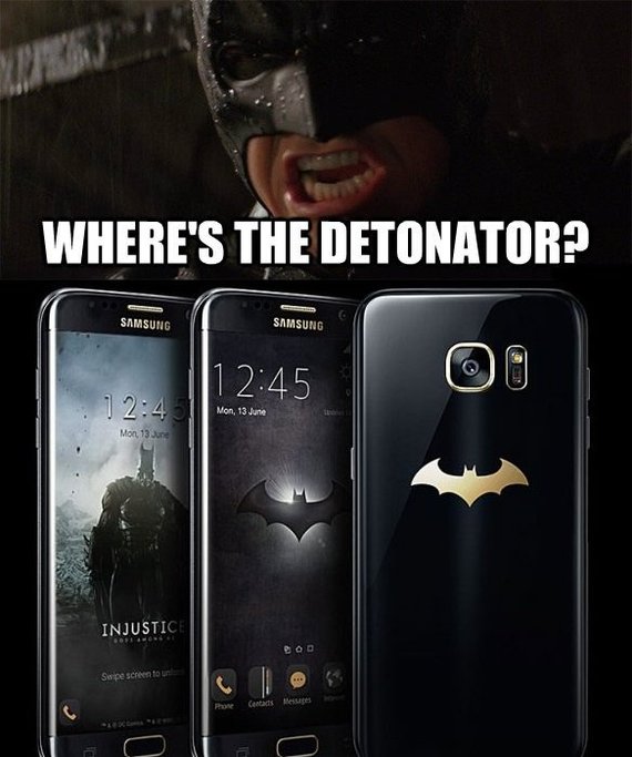 On the subject of the last days - Samsung, Batman, Detonator, Sumsung, Batman, Images