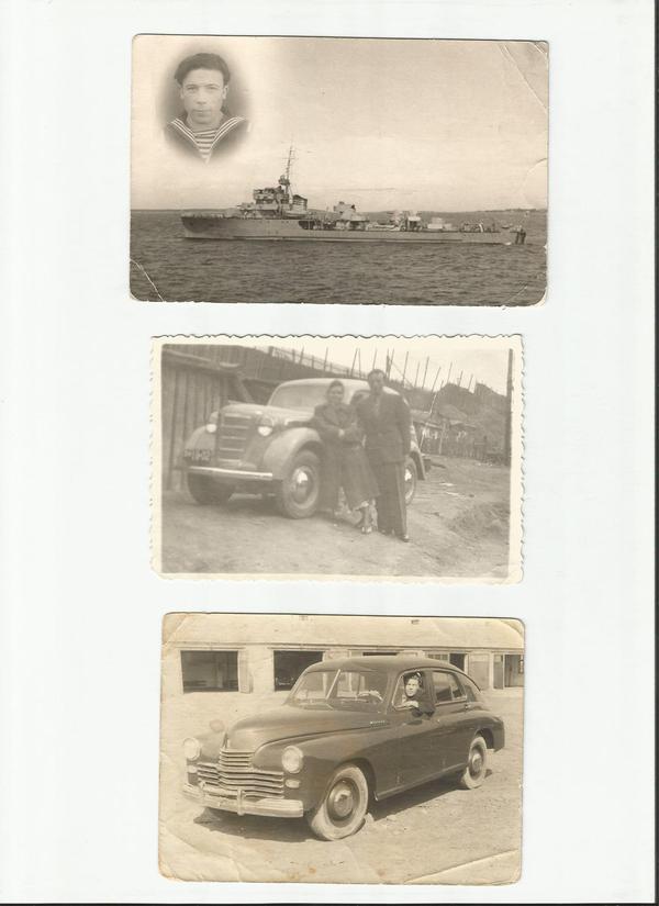 My grandfather was much cooler than me) - My, Grandfather, Photo, Memory, Car, Ship, Family values, , My