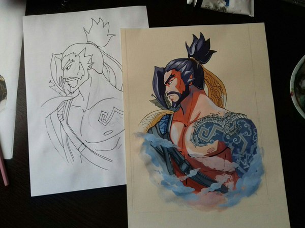    ! Blizzard, Hanzo, Overwatch, , 