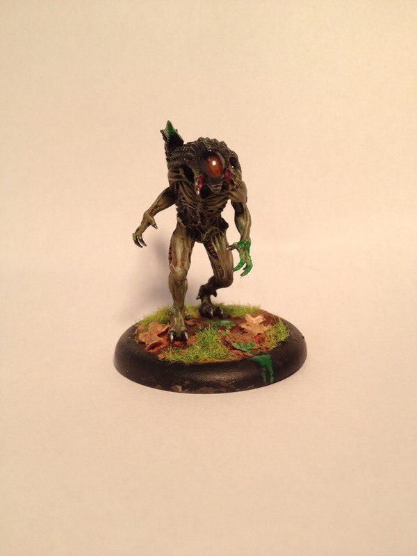 Predalien - My, Avp, , Alien vs. Predator, Predalien, Tabletop miniature, Longpost, Miniature