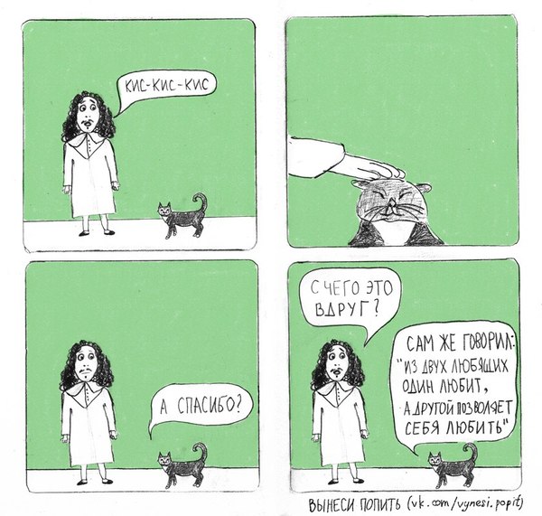 La Rochefoucauld and the cat - My, Take out a drink, Comics, Bring out a drink