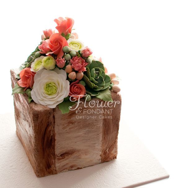 Baba flowers... - Cake, Photo, Longpost, Flowers, , beauty, Yummy