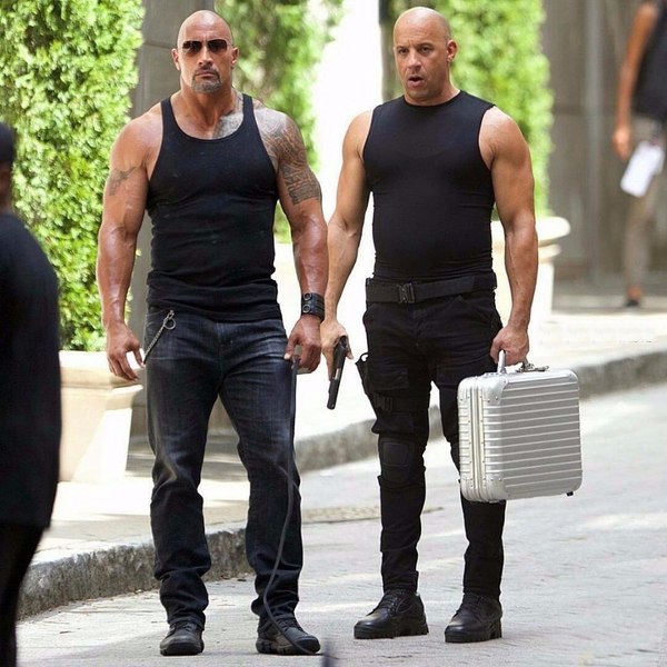 Cool guys - Cool guy, , , Dwayne Johnson, Fast and Furious 8, Vin Diesel
